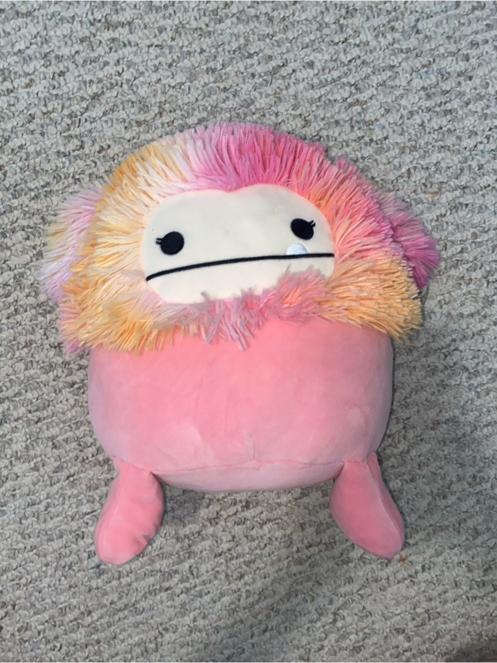 Squishmallows Caparinne Pink Big Foot 11”